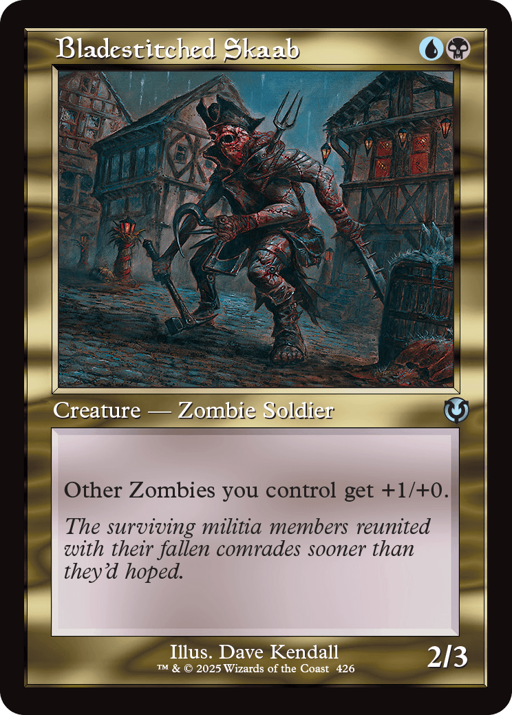 (426) Bladestitched Skaab - RETRO FRAME